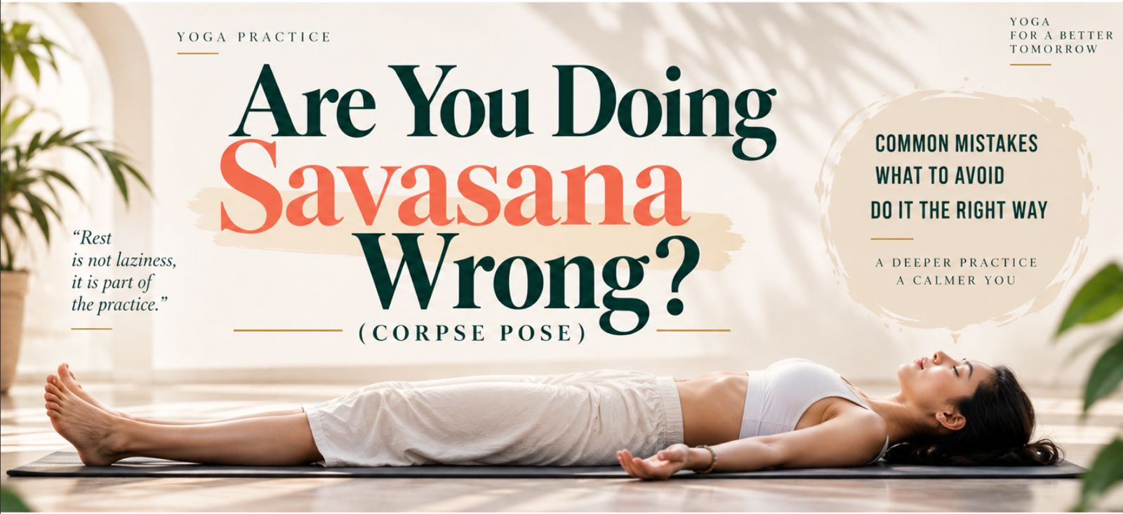 Corpse Pose benefits