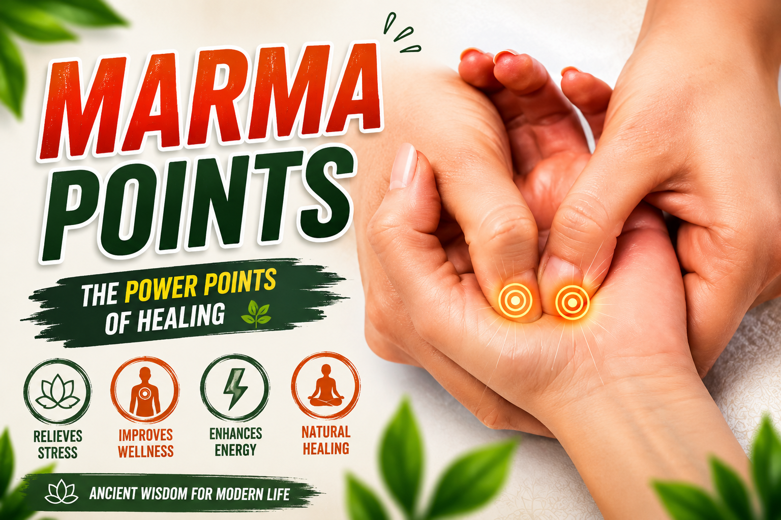 Ayurveda Healing Marma Points