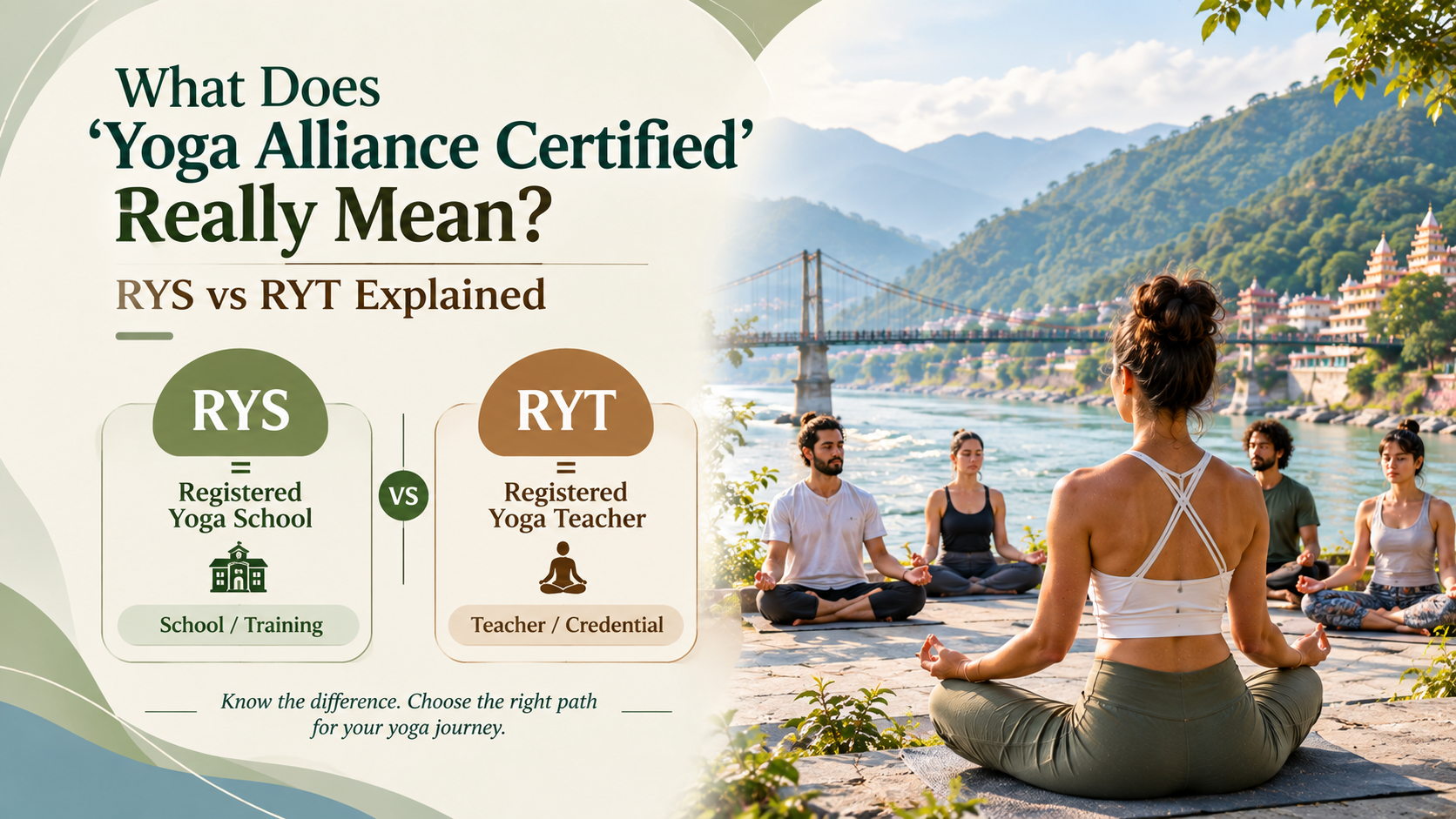 What Does "Yoga Alliance Certified" Really Mean? RYS vs RYT Explained