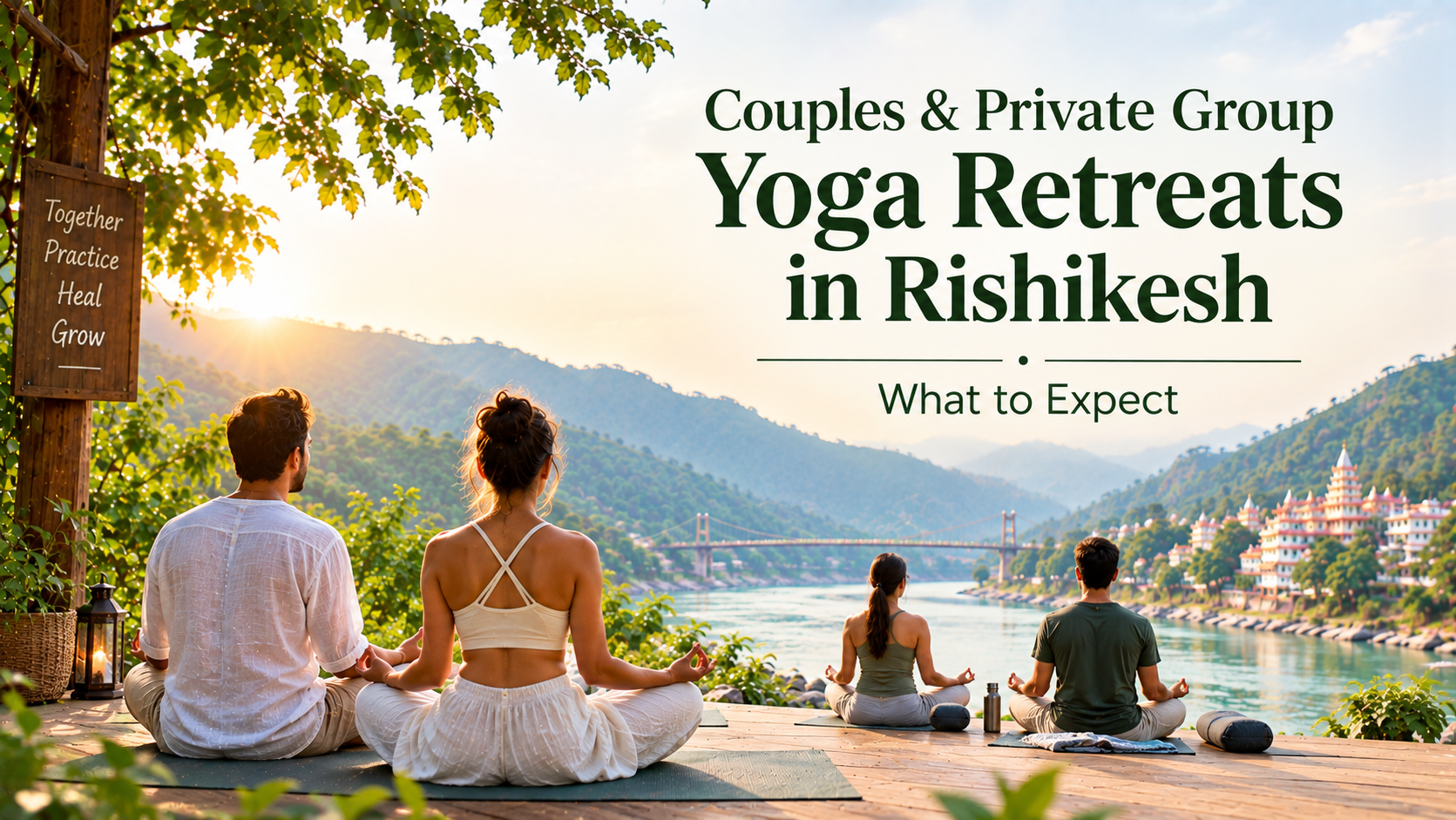 Couples & Private Group Yoga Retreats in Rishikesh: What to Expect