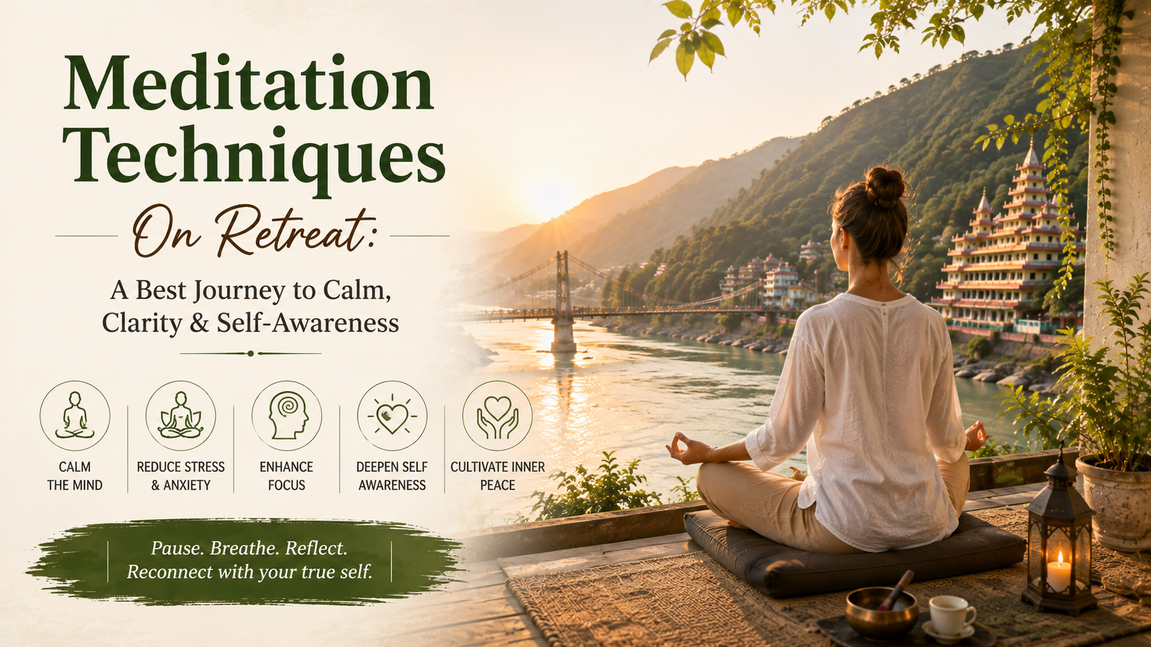 Meditation Techniques On Retreat: A Best Journey to Calm, Clarity & Self-Awareness