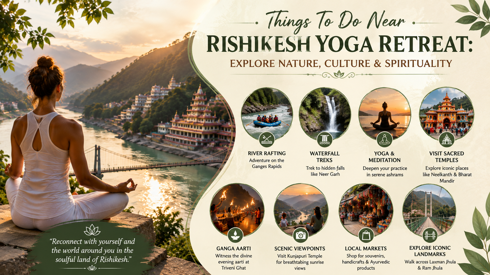 Things To Do Near Rishikesh Yoga Retreat: Explore Nature, Culture & Spirituality