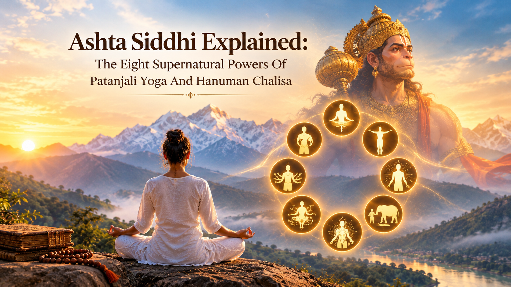Ashta Siddhi: The Eight Supernatural Powers of Patanjali Yoga and Hanuman Chalisa