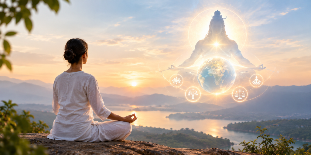 Ishitva Siddhi cosmic governance and five elements harmony
