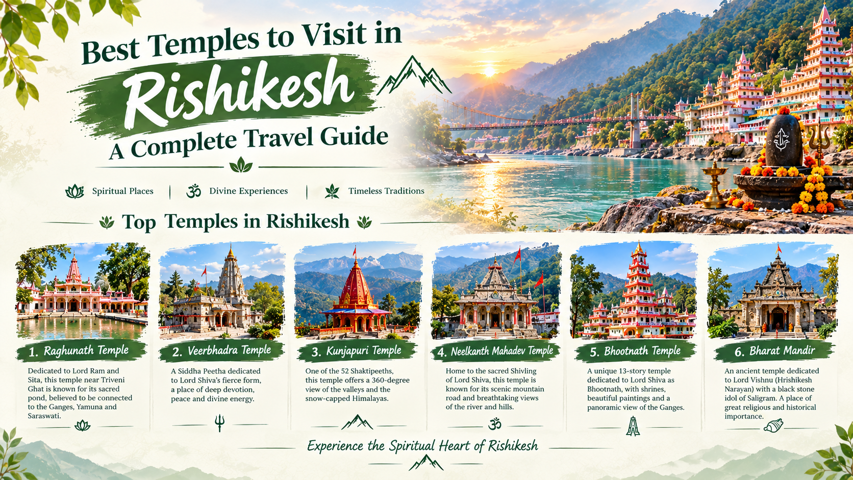 Best Temples to Visit in Rishikesh: A Complete Travel Guide