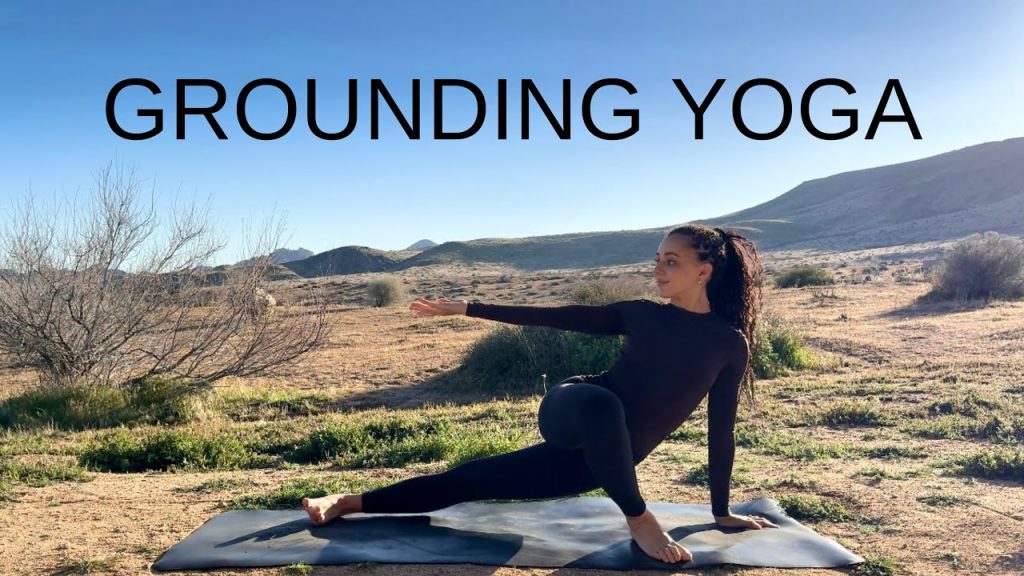 Grounding yoga asanas Tadasana and Virabhadrasana