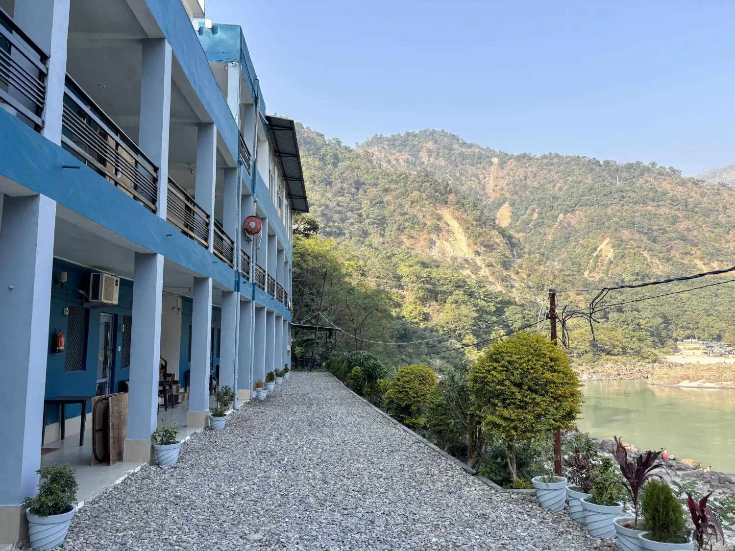 Sample retreat accommodation in Rishikesh